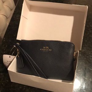 Black brand new coach wristlet